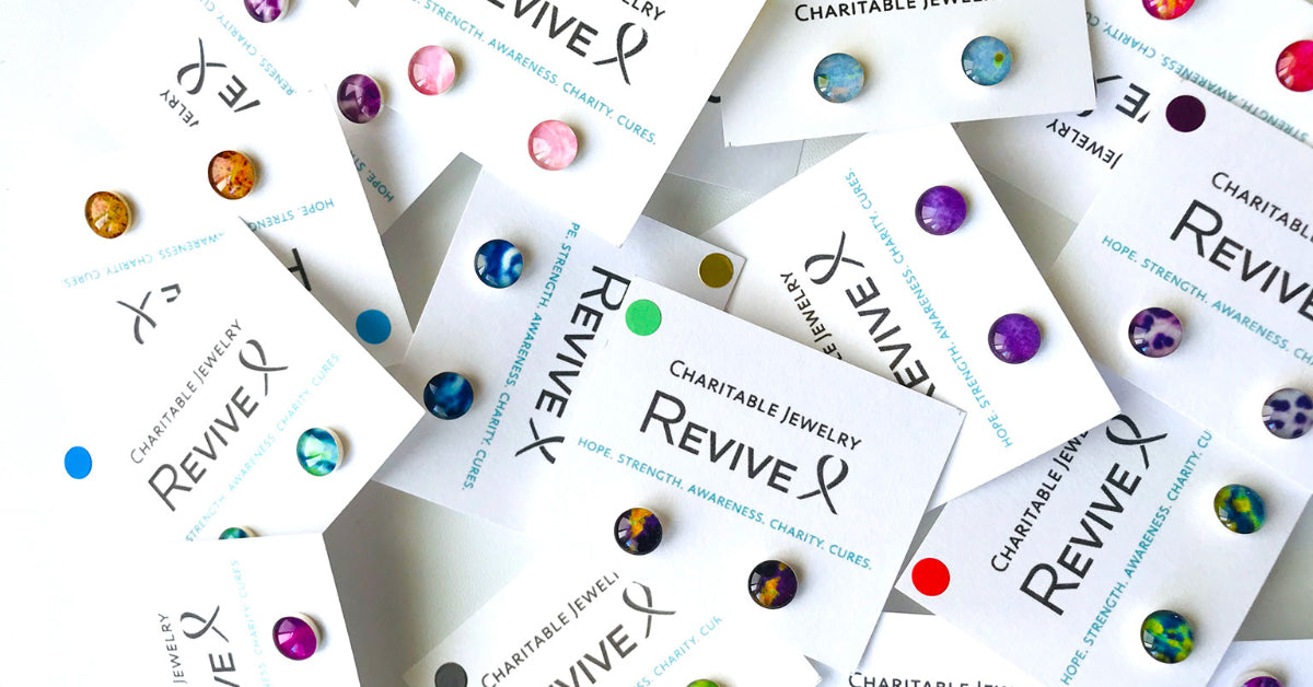 sterling silver stud earrings for awareness