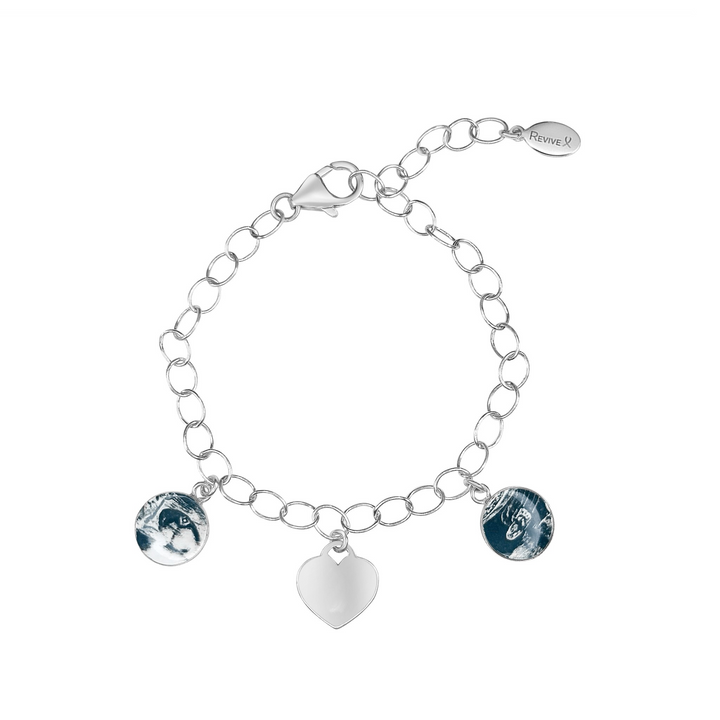 Custom Pregnancy Journey Charm Bracelet