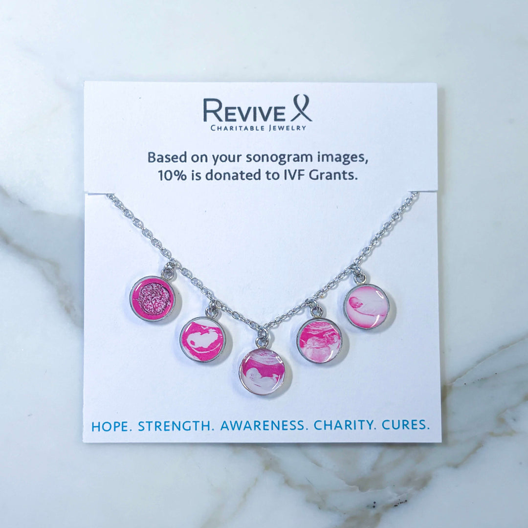 Custom IVF Journey Necklace