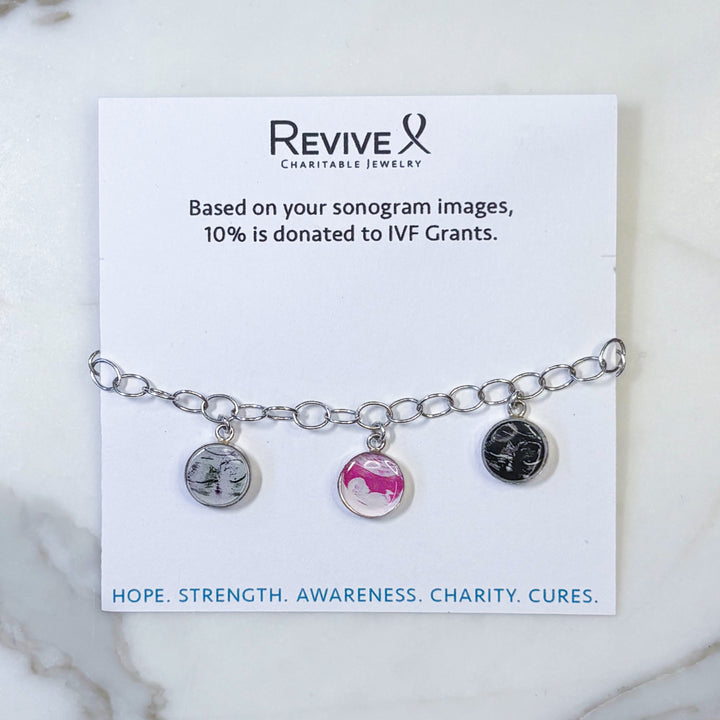 Custom IVF Journey Charm Bracelet