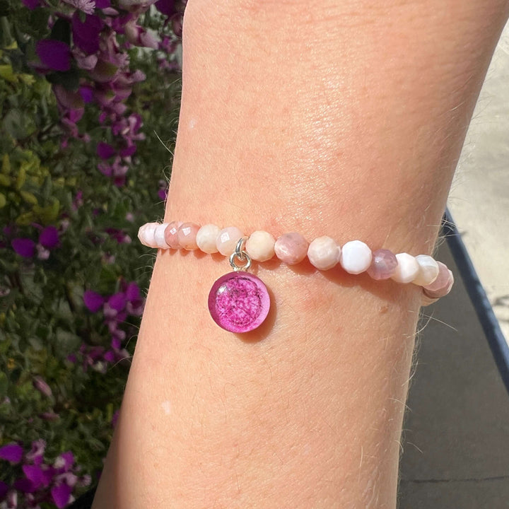 Custom Fertility Awareness Stretch Bracelet - Add Up To 5 Pendants